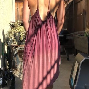 Backless low hanging Summer Dress